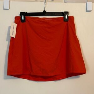 Outdoor Voices Bright Orange Skirt